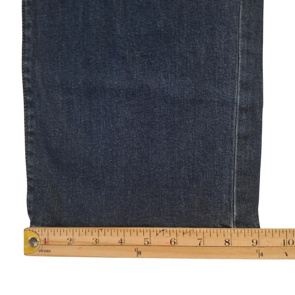 Lucky Brand 181 Relaxed Straight Mens Blue Jeans 36x32 Medium Wash Denim